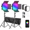 Neewer 2 Packs 660 PRO RGB...