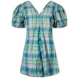 GANNI Women's Seersucker...